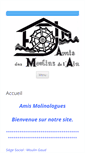 Mobile Screenshot of moulinsdelain.fr
